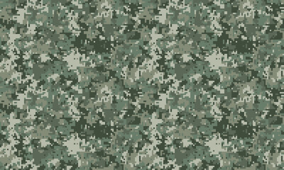 Highresolution digital camouflage pattern. Seamless texture ideal for military, hunting, or gaming backgrounds.