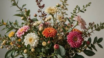 Lush botanical garden showcasing diverse flowering plants