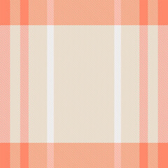 Stationary vector check fabric, new york plaid textile background. Baby tartan pattern texture seamless in white and light colors.