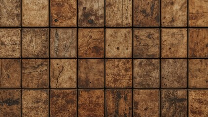 Rustic wooden storage boxes