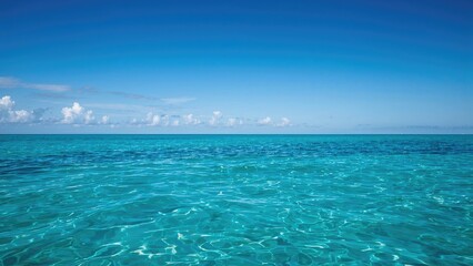 Obraz premium Expansive Sea Stretching Beyond Sight