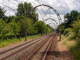 Historic Railway Arches in Hilversum, Netherlands