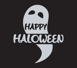 halloween ghost vector illustration