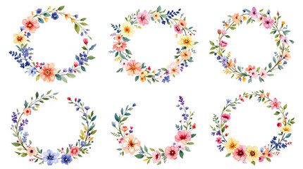 Obraz premium A vibrant flower alphabet set featuring a colorful floral font with intricately decorated flower alphabet letters for creative typography designs