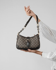 fancy ladies handbag purse isolated image with creative style lifestyle image 
