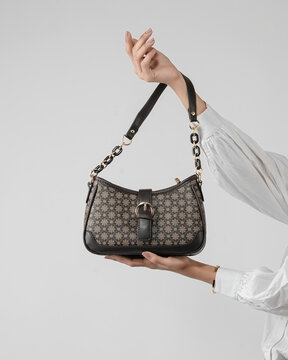 fancy ladies handbag purse isolated image with creative style lifestyle image 