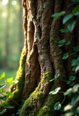 Obraz premium ecological change outdoor textures weathered nature patterns rustic organic surface colors detailed texture, soil, vegetation, flora, fauna, rock, moss, grass