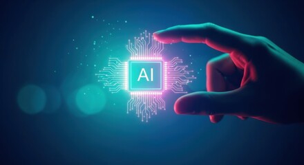 Artificial intelligence processor with hand interaction for future technology