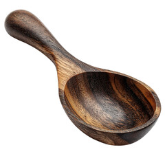 Dark Wood Measuring Spoon: Espresso, Coffee, Tea, Baking Ingredient Scooper