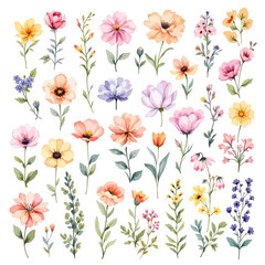 seamless pattern with flowers