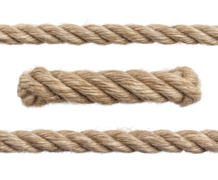 Rope crafting techniques workshop tutorial creative skills isolated on transparent background, png
