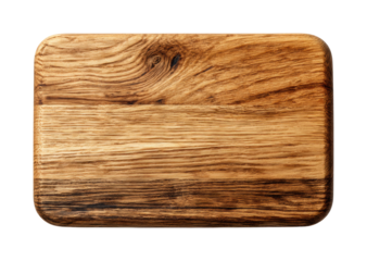 Cutting board preparation kitchen food rustic top-down view culinary isolated on transparent background, png