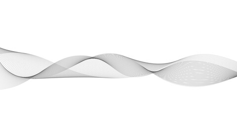frequency sound wave, twisted curve lines with blend effect.	