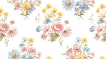 water color floral art