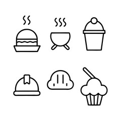 Food and drink icons