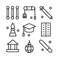 School and education icons