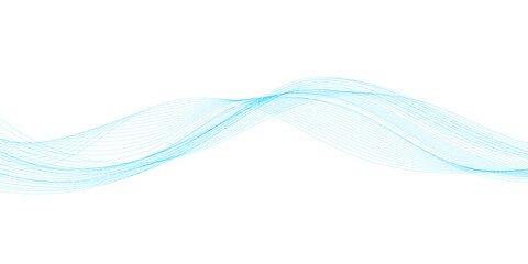 Abstract blue wave background