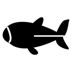 Fototapeta premium vector illustration of a shark