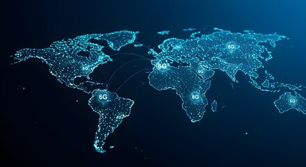 Blue Neon Smart City