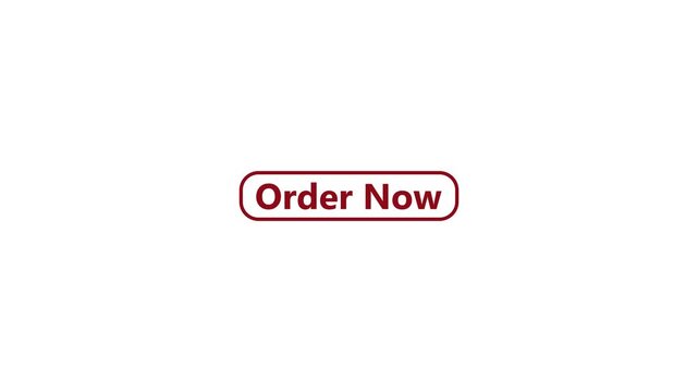 order now button with shopping cart icon on background "Order Now" Button: