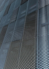 Background of metal with repetitive patten