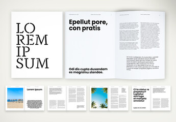 Modern Editorial Report Template
