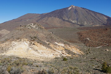  Las Cañadas mit Teide auf Teneriffa