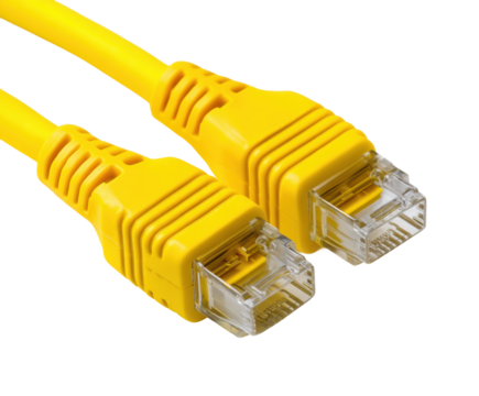 Connecting accessories technology hub cable types modern environment view isolated on transparent background, png