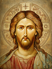 Jesus resurrected and glorified, Byzantine style