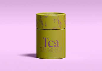 Standing Tube Minimal Mockup