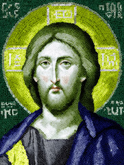 Jesus resurrected and glorified, Byzantine style