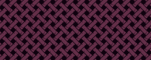 Pink dark basketweave background. Pink basketweave wallpaper