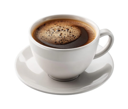 Brewing fresh coffee in a cozy kitchen beverage warm vibe isolated on transparent background, png