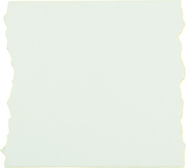 White hand torn paper texture background for elegant stationery design or artistic projects isolated on white transparent png background