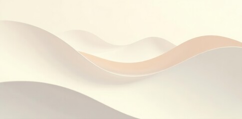Soft, light brown contour lines create gentle hills on off-white Elegant topographic background , pattern, lines, background