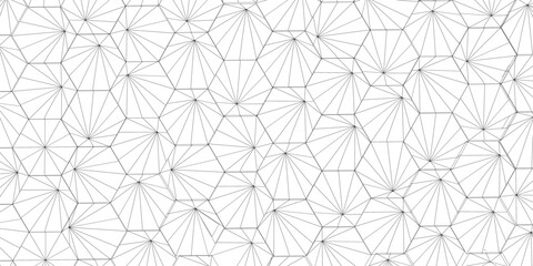 Abstract of simple gray line triangle pattern geometric background. Seamless geometric polygonal repeatable pattern swatch background, Trendy design vector background for web backdrop orpaper print.
