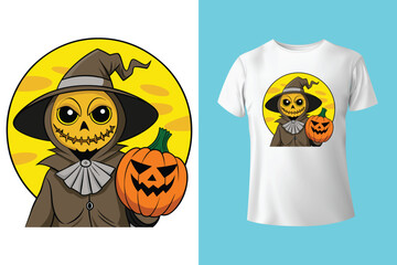Trick or tequila halloween t shirt design
