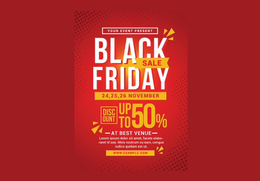 Black Friday Sale Flyer