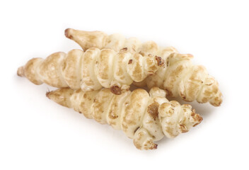 Fresh ground bullock and grasshopper manna showcased for a nutritious meal option
