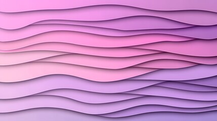 Abstract Purple Pink Wave Layers Background Texture