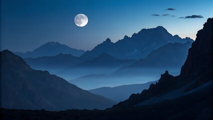 Under a Far Moon: Silence Over the Peaks
