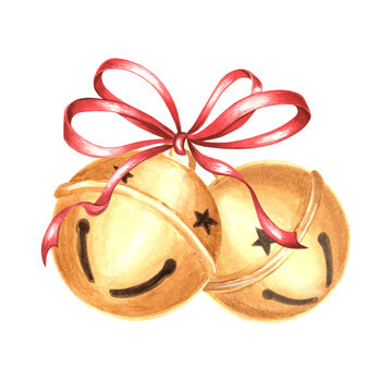 Jingle Bell Watercolor Images – Browse 6,488 Stock Photos, Vectors