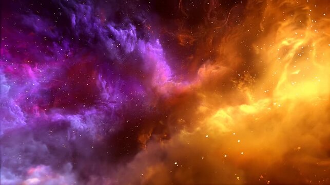 Viaje a Trav&eacute;s de la Nebulosa &ndash; Animaci&oacute;n Cinem&aacute;tica por el Espacio