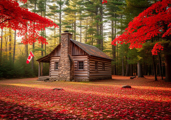 Rustic Canadian Cabin