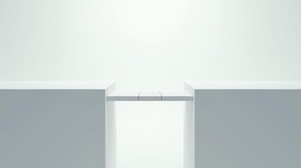 Photorealistic concept of fragile opportunity in high-stakes emotional tension