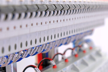 Connecting the electrical module using copper electrical insulated wires. 