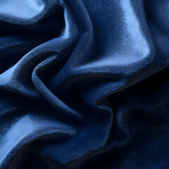 A blue fabric with a pattern