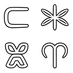 Abstract Symbols Graphic shape