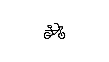 Obraz premium silhouette of a cyclist