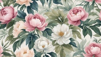 Elegant floral desktop wallpaper HD - premium botanical background
